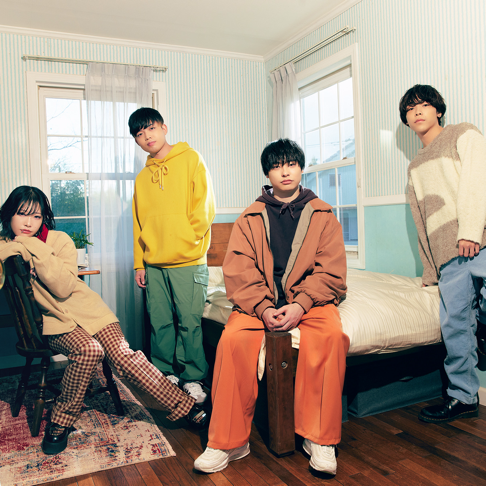 band photo of Japanese rock band. Mr. Forte